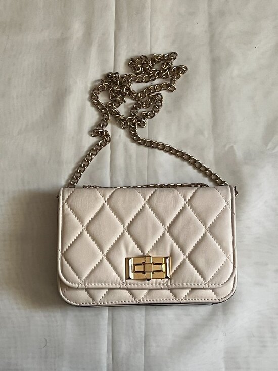 Aldo Handbags - Aldo White Quilted Mini Handbag | $24.99